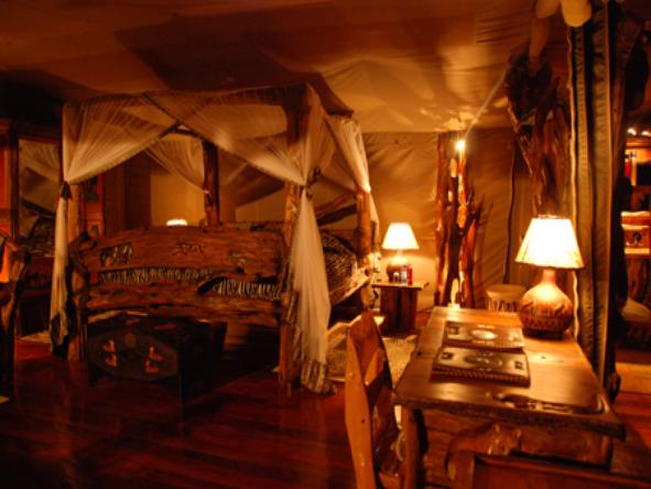 Royal Mara Safari Lodge - Bedroom